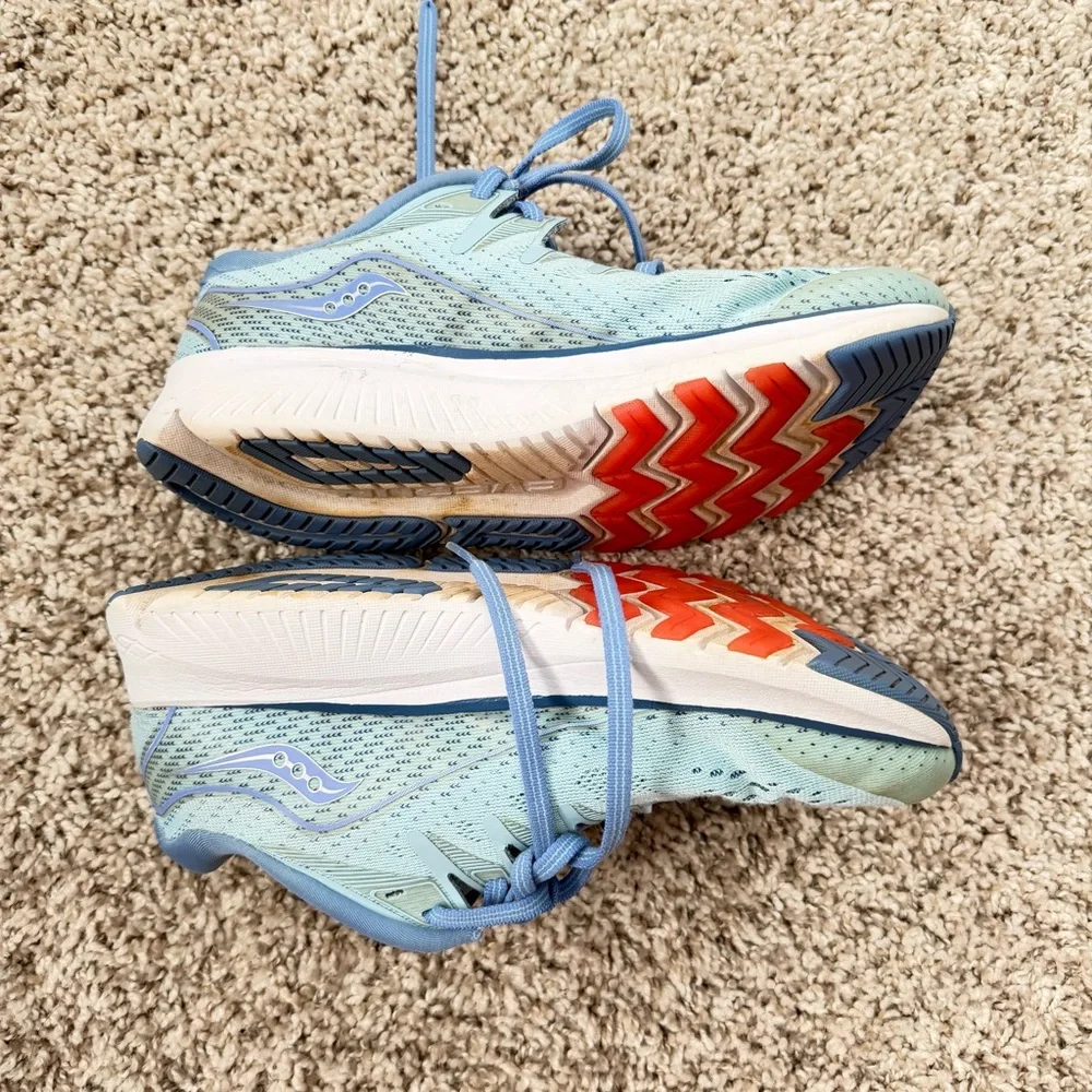 Saucony Ride ISO 2 in Blue Size 7.5